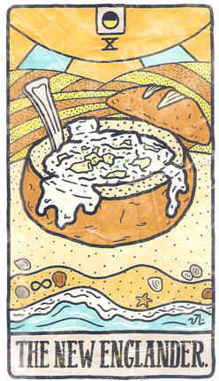 Food Fortunes. A Deck of Dinner Divination